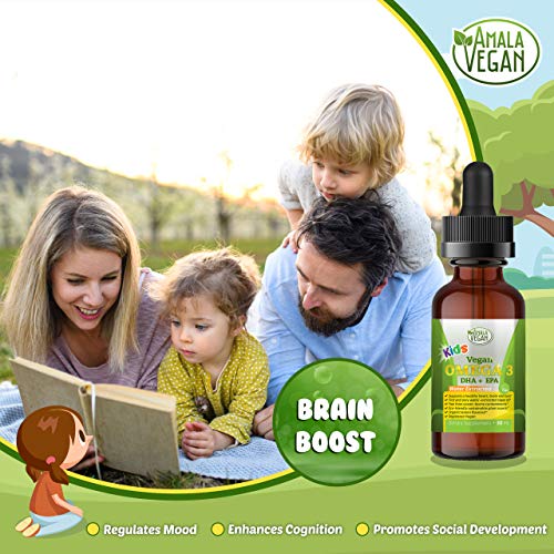 Amala Vegan Omega 3 Liquid for Kids