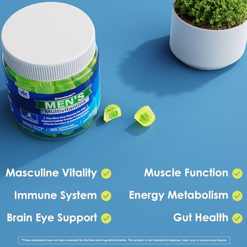 Vegan Omega 3 Multivitamin Gummies for Men