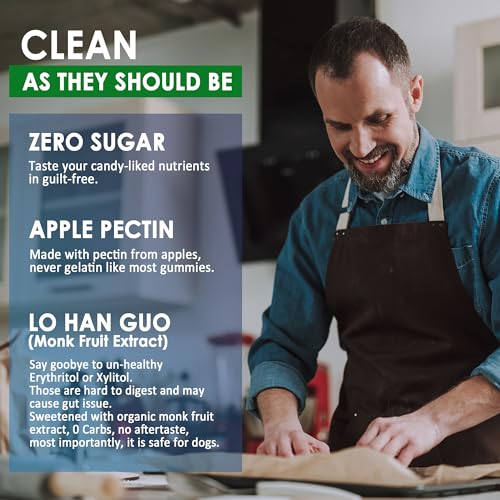 Vegan Omega 3 Multivitamin Gummies for Men