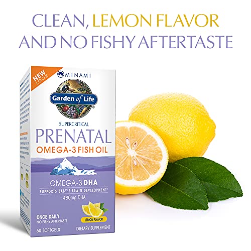 Vegan Prenatal DHA Omega 3 Softgels - 60 Count