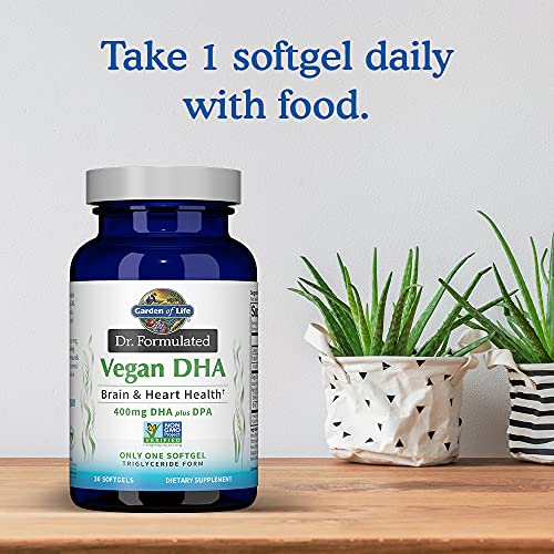 Garden of Life Vegan DHA Omega-3 - 30 Count
