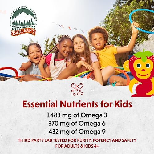 Barlean's Delicious Vegan Omega Pals for Kids