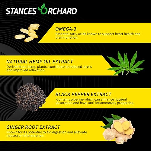 Vegan Hemp Gummies with Omega 3-6-9 Benefits