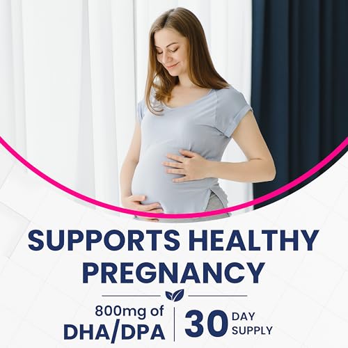 Vegan Prenatal DHA 800mg - Optimal Mom & Baby Support
