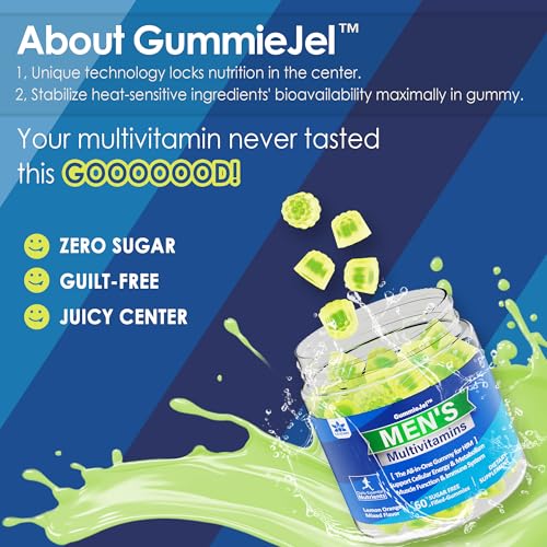 Vegan Omega 3 Multivitamin Gummies for Men