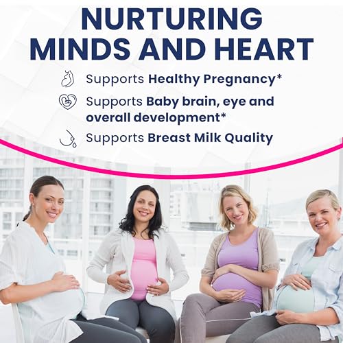 Vegan Prenatal DHA 800mg - Optimal Mom & Baby Support