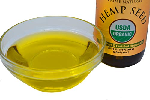 Organic Hemp Seed Oil - High Omega 3 Vegan