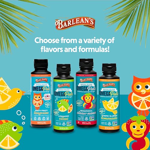 Barlean's Delicious Vegan Omega Pals for Kids