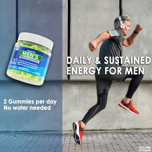 Vegan Omega 3 Multivitamin Gummies for Men