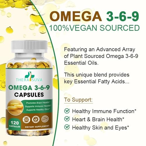 Vegan Omega 3-6-9 Supplement for Heart Health
