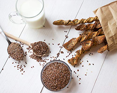 Vegan Omega-3 Brown Flax Seeds - 2 Pounds