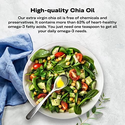 Chia Seed Oil - Pure Vegan Omega-3 ALA