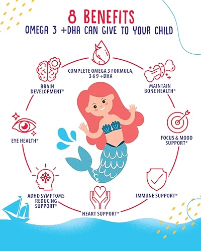 Vegan Omega 3 Gummies for Kids and Adults