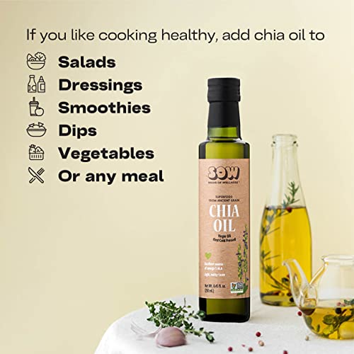 Chia Seed Oil - Pure Vegan Omega-3 ALA