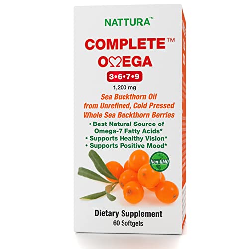 Vegan Omega 3-6-7-9 Sea Buckthorn Capsules