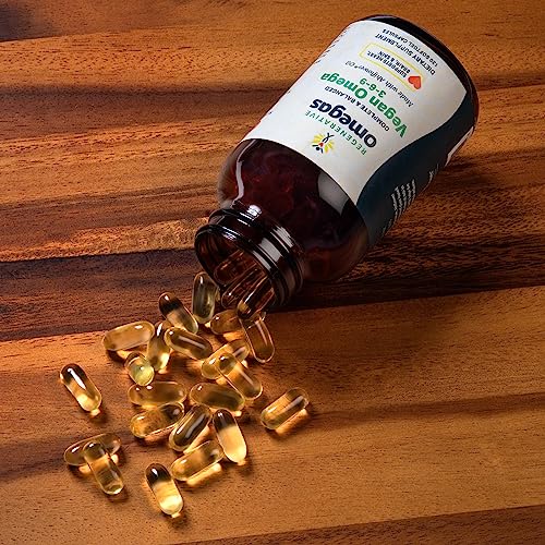Ahiflower Oil Softgels - Balanced Vegan Omega 3-6-9