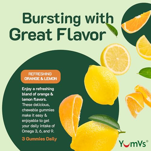 Vegan Omega 3 Gummies with DHA - 90 Count