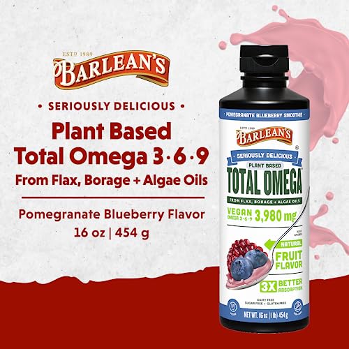 Vegan Omega-3 Supplement: Flaxseed & Algae Oil