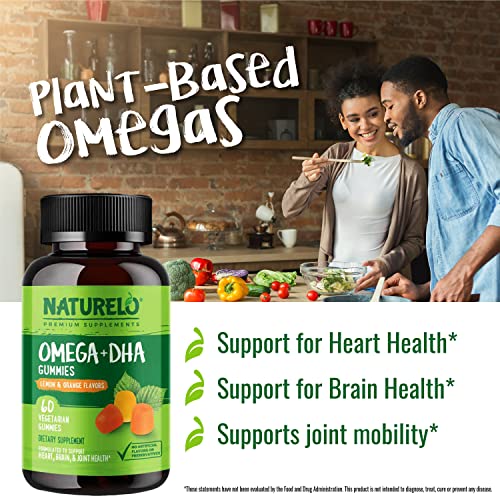 Vegan Omega-3 DHA Gummies for Heart & Brain