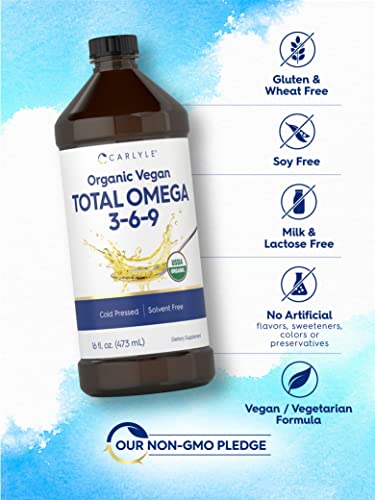 Carlyle Vegan Omega 3, 6, 9 - 16 fl oz