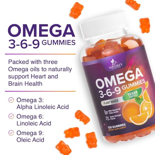 Triple Strength Vegan Omega 3 Gummies - 120 Count