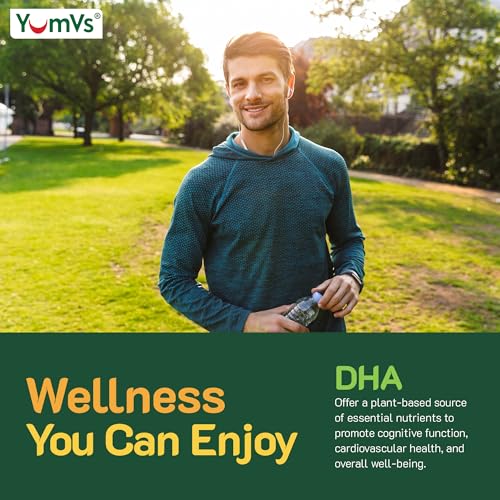 Vegan Omega 3 Gummies with DHA - 90 Count