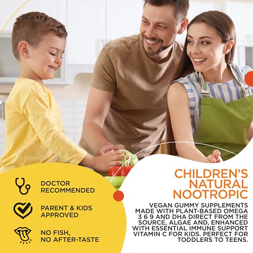 Plant-Based Omega 3 Gummies with Vitamin C