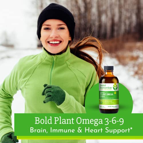 Bold Botanica Vegan Omega 3-6-9 with Ahiflower Oil