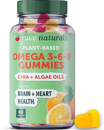 Yuve Vegan Omega 3-6-9 DHA Gummies - 60ct