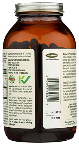 Flora Udo's Choice Vegan Omega 369 Capsules