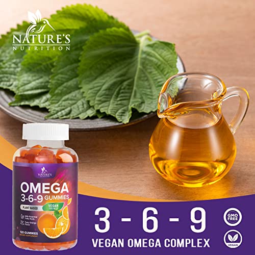 Triple Strength Vegan Omega 3 Gummies - 120 Count
