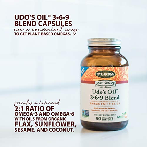 Flora Udo's Choice Vegan Omega 369 Capsules