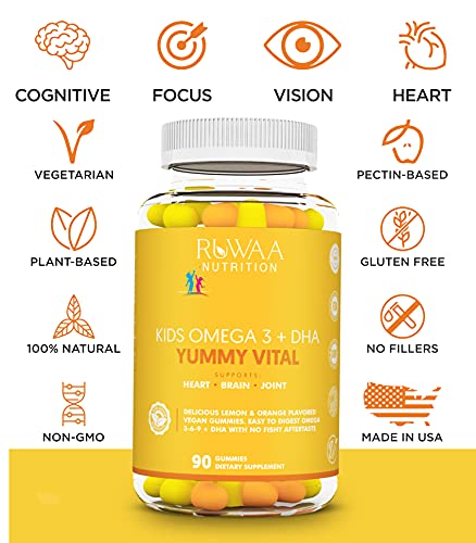 Plant-Based Omega 3 Gummies with Vitamin C
