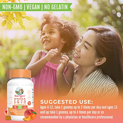Mary Ruth's Vegan Omega Multi Gummies, 120 Count