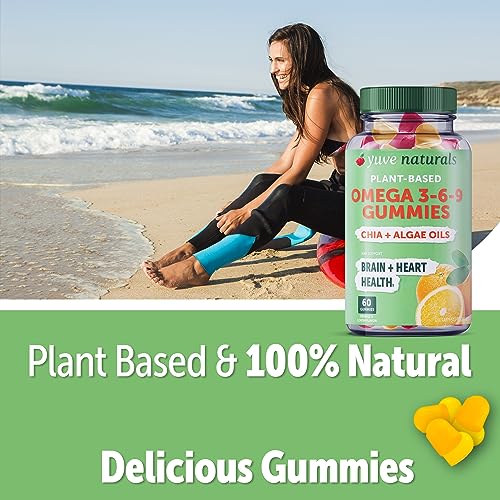 Yuve Vegan Omega 3-6-9 DHA Gummies - 60ct