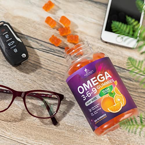 Triple Strength Vegan Omega 3 Gummies - 120 Count
