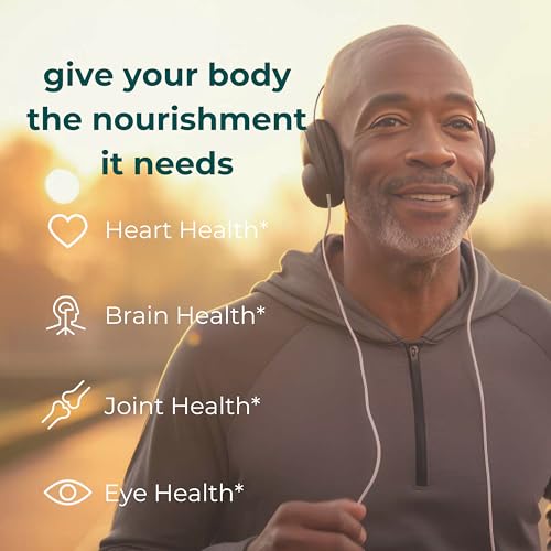 Plant-Based Omega-3 Softgels for Whole-Body Support