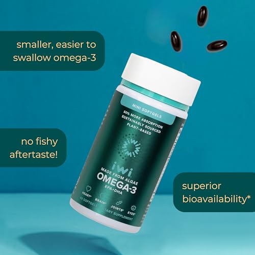 Plant-Based Omega-3 Softgels for Whole-Body Support