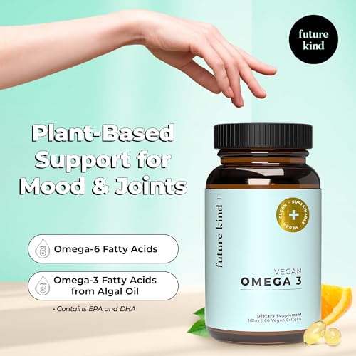 Future Kind Vegan Omega 3 Algae Supplements