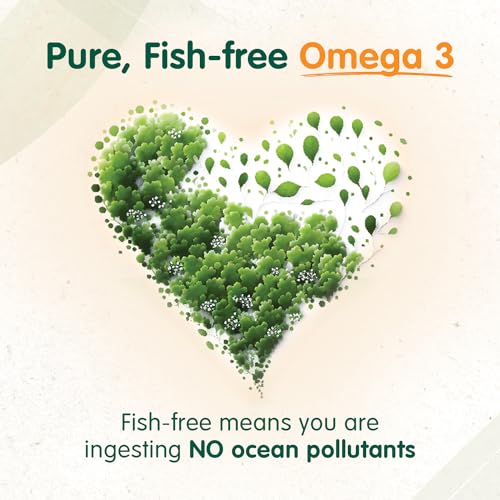 Vegan Omega-3 DHA Supplement from Algae, 60 Softgels