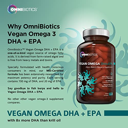 Algal Omega-3: Vegan DHA+EPA Prenatal Supplement