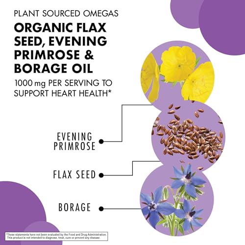 Vegan Plant-Based Omega 3-6-9 Softgels 1000 mg