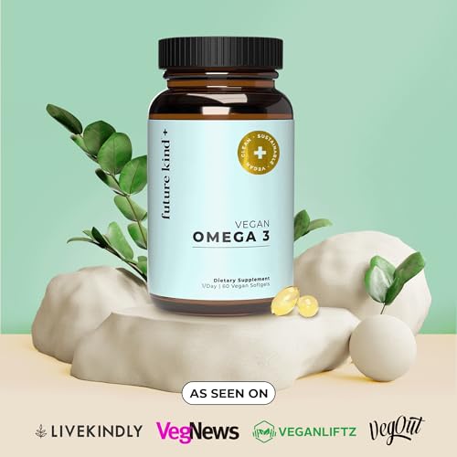 Future Kind Vegan Omega 3 Algae Supplements