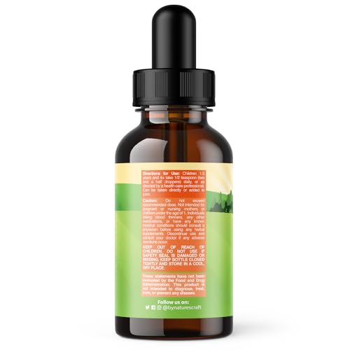 Organic Vegan Omega 3 Liquid for Kids