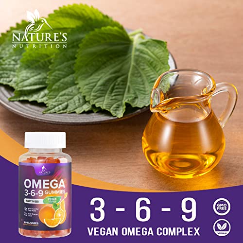 Vegan Omega 3 Gummies - Triple Strength Heart & Brain Support
