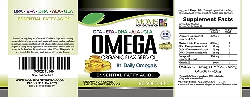 Vegan Omega 3-6-9 Blend with Flax Seed Oil