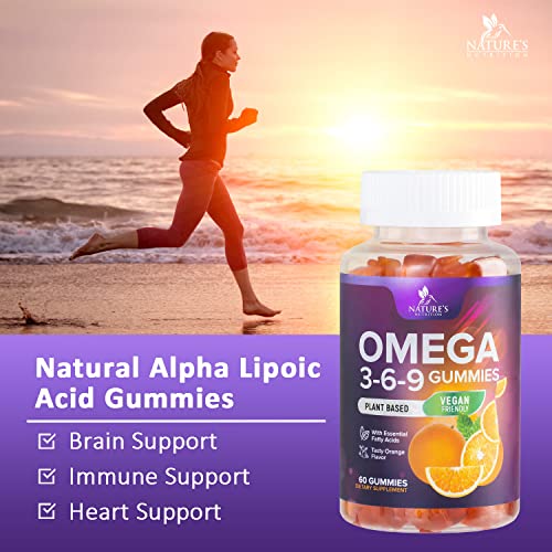 Vegan Omega 3 Gummies - Triple Strength Heart & Brain Support