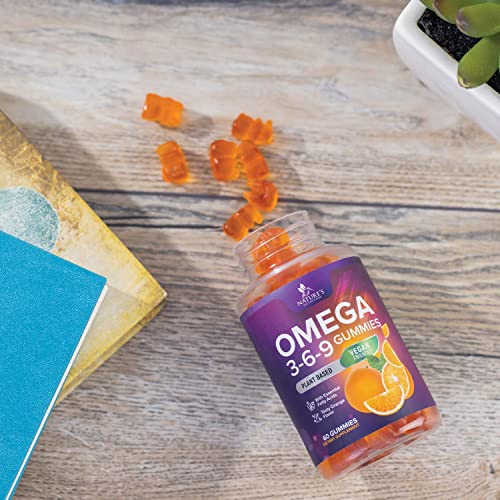 Vegan Omega 3 Gummies - Triple Strength Heart & Brain Support