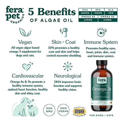 Fera Pets Vegan Omega 3 for Dogs & Cats