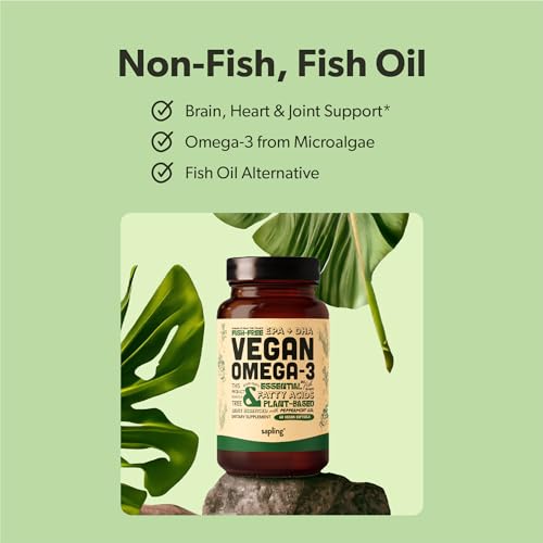 Vegan Omega 3: Plant-Based DHA & EPA Formula